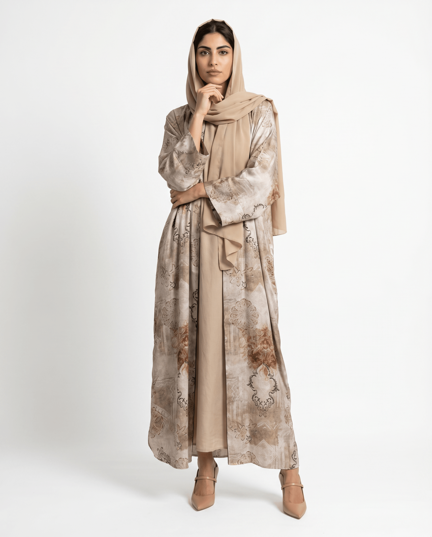 KASHMIR - BE - A ABAYA - ORANGE BLOSSOM - MIRA Y MANO