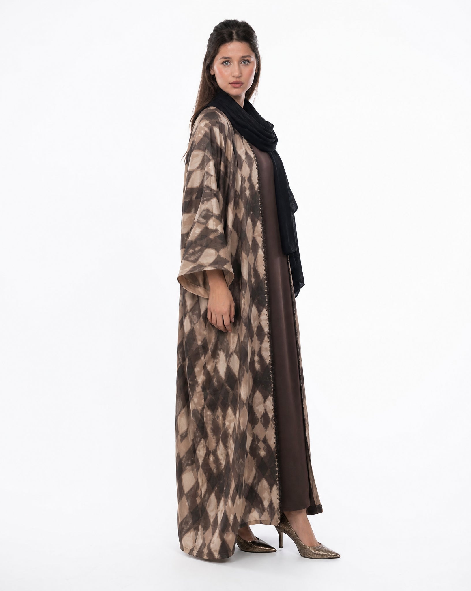 MYRA-606 ABAYA - ORANGE BLOSSOM - MIRA Y MANO