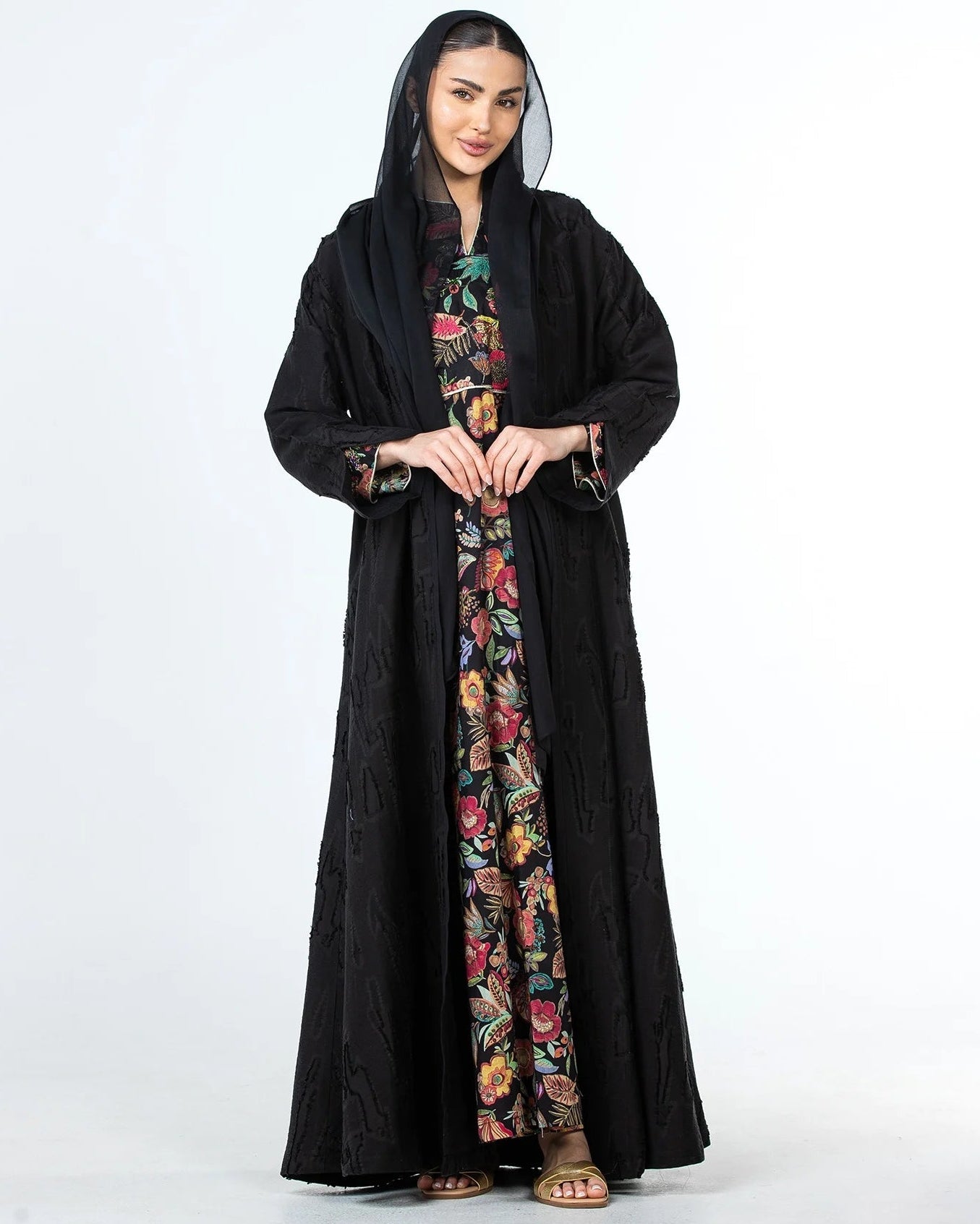 RAYA 2.0 - BKC ABAYA - ORANGE BLOSSOM - MIRA Y MANO