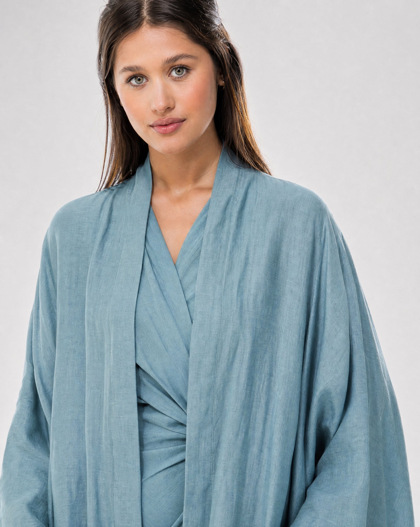SYLVIA LUX-TL ABAYA - ORANGE BLOSSOM - MIRA Y MANO