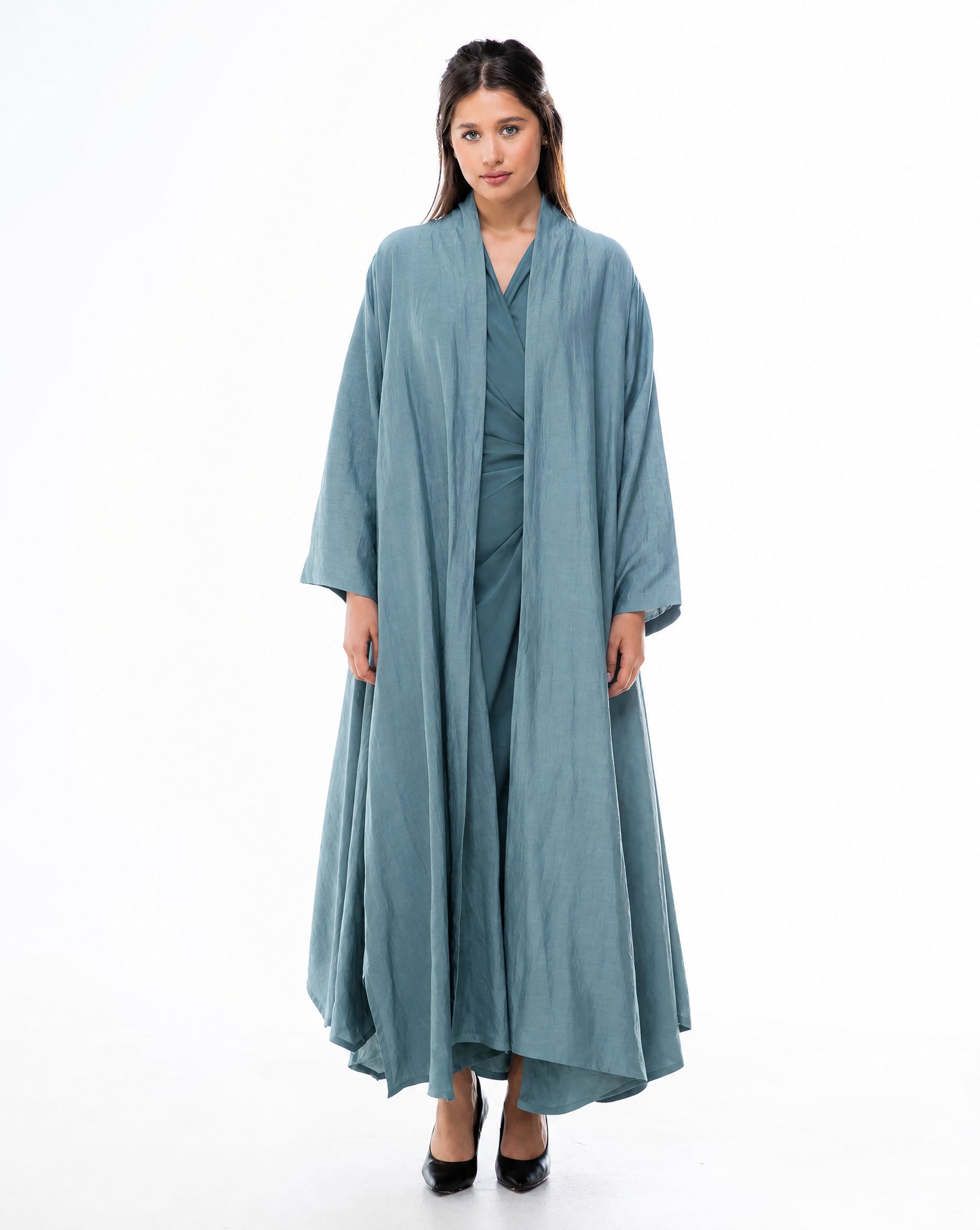SYLVIA LUX-TL ABAYA - ORANGE BLOSSOM - MIRA Y MANO