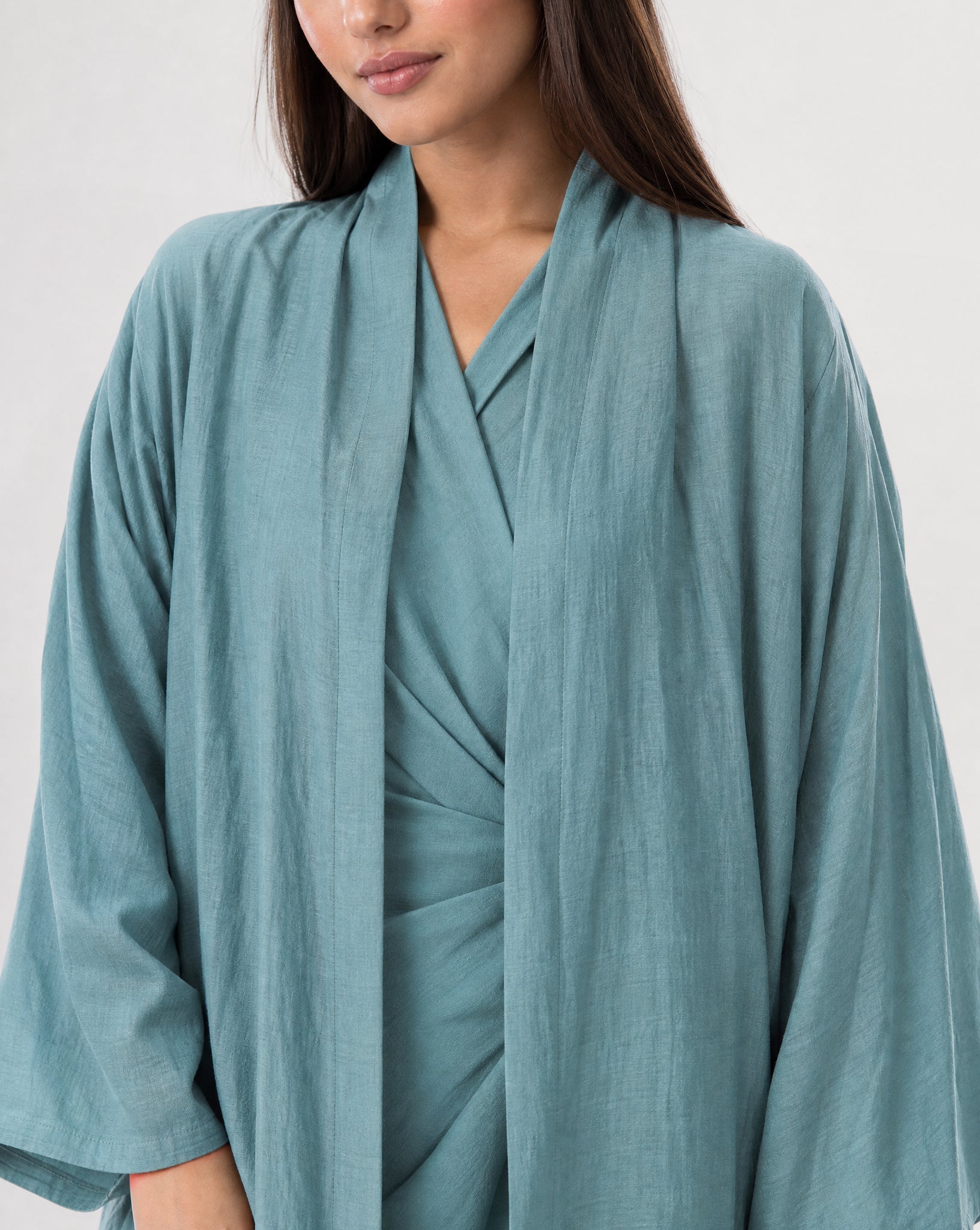 SYLVIA LUX-TL ABAYA - ORANGE BLOSSOM - MIRA Y MANO