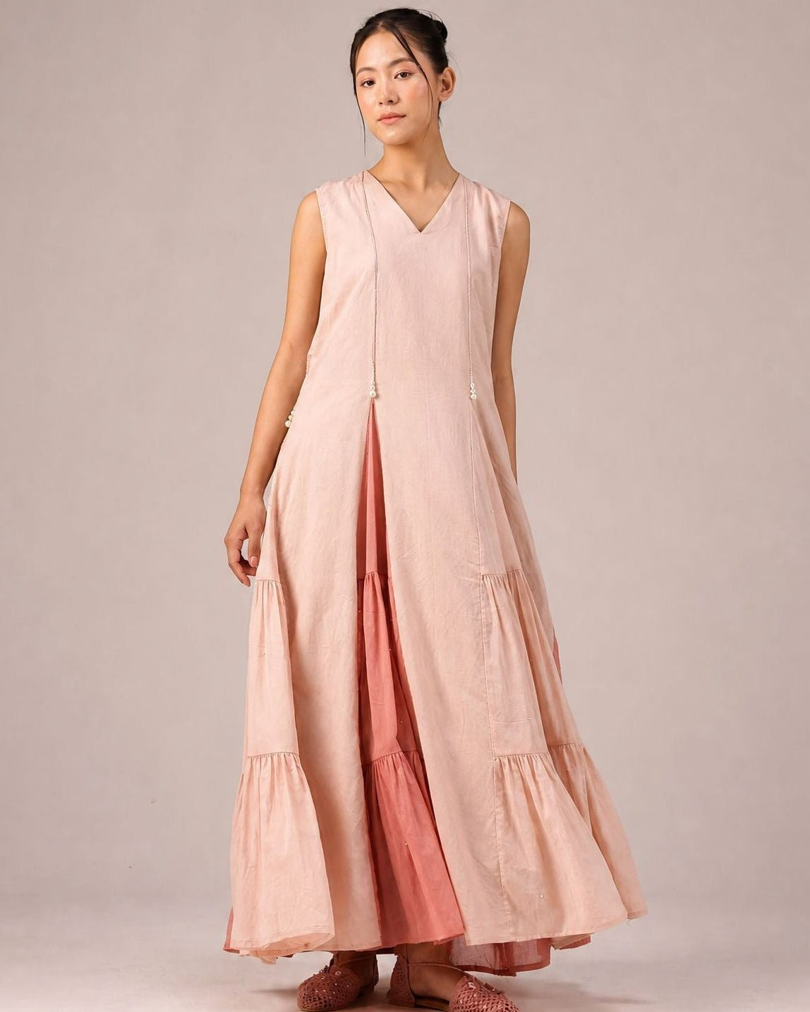 BLUSH PEARL DRESS - OUR DVE - MIRA Y MANO