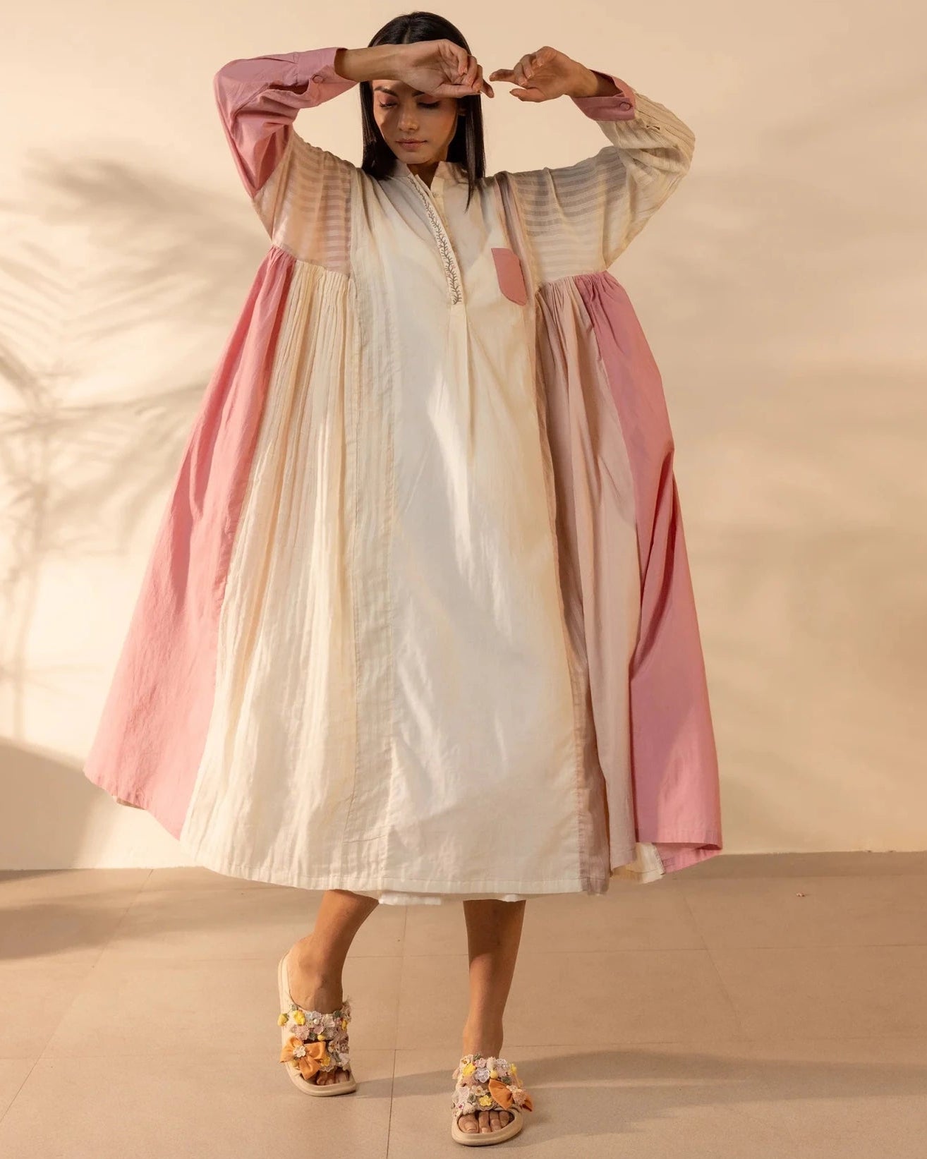 BLUSH WIND PINK DRESS - OUR DVE - MIRA Y MANO