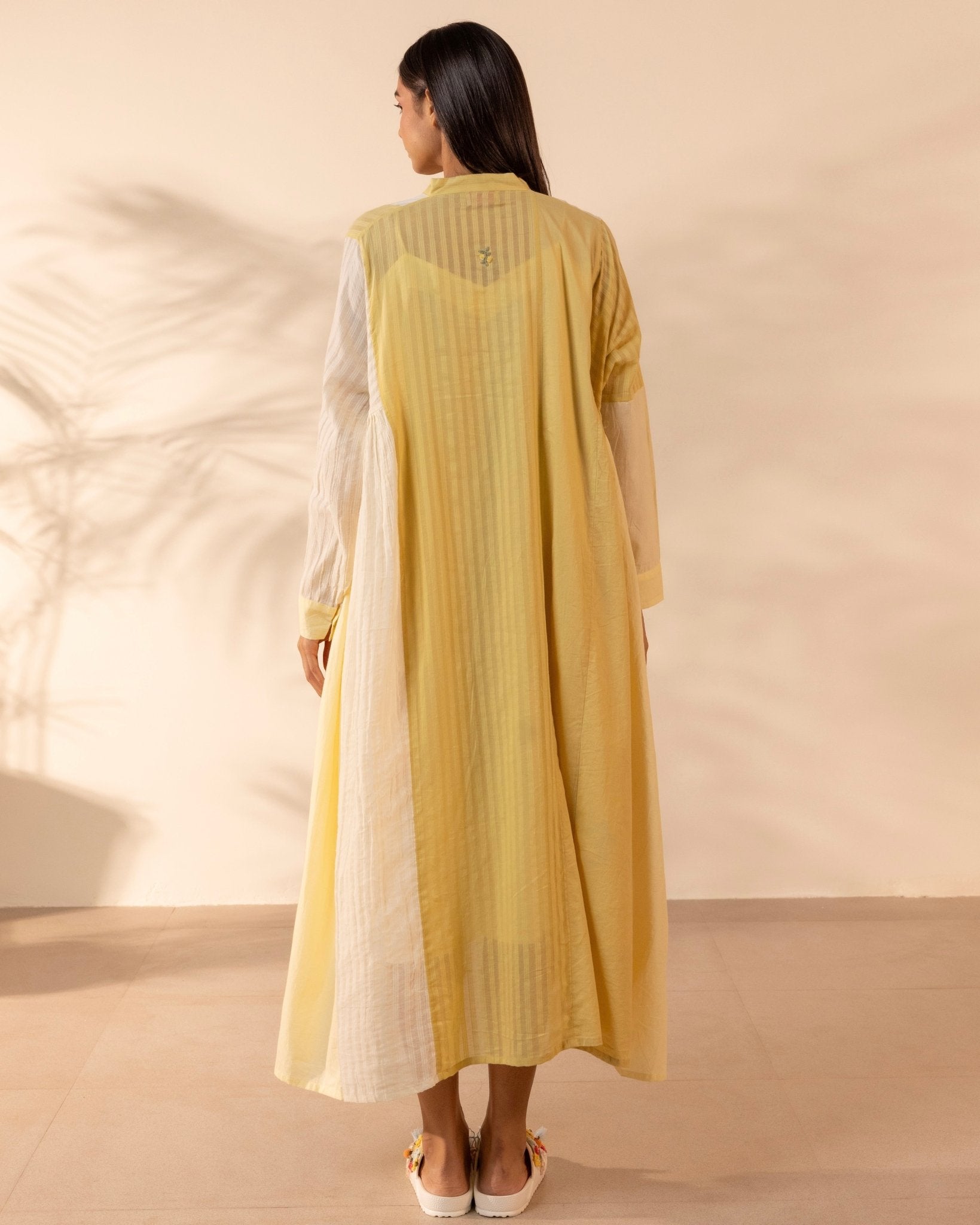 BLUSH WIND YELLOW DRESS - OUR DVE - MIRA Y MANO