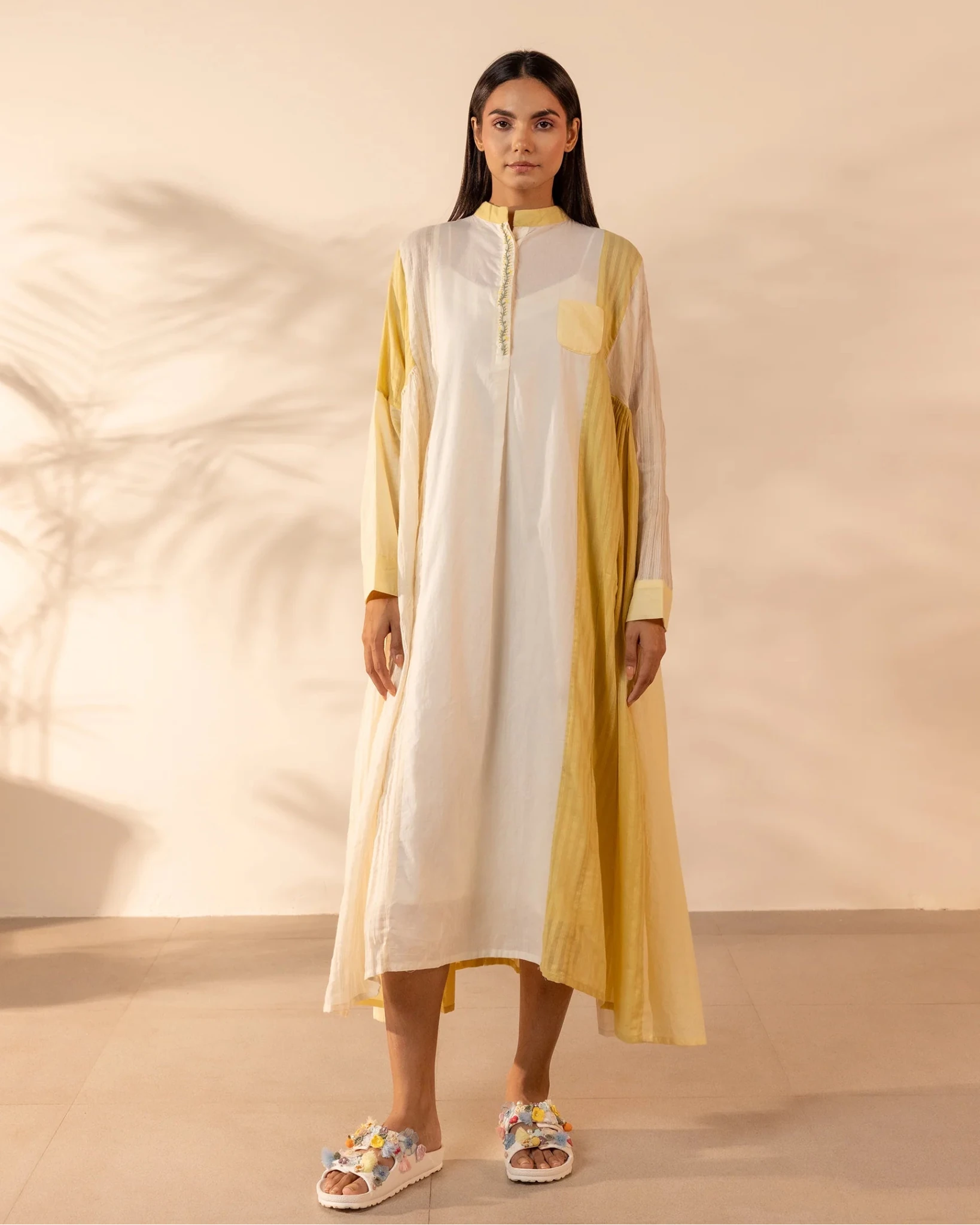 BLUSH WIND YELLOW DRESS - OUR DVE - MIRA Y MANO