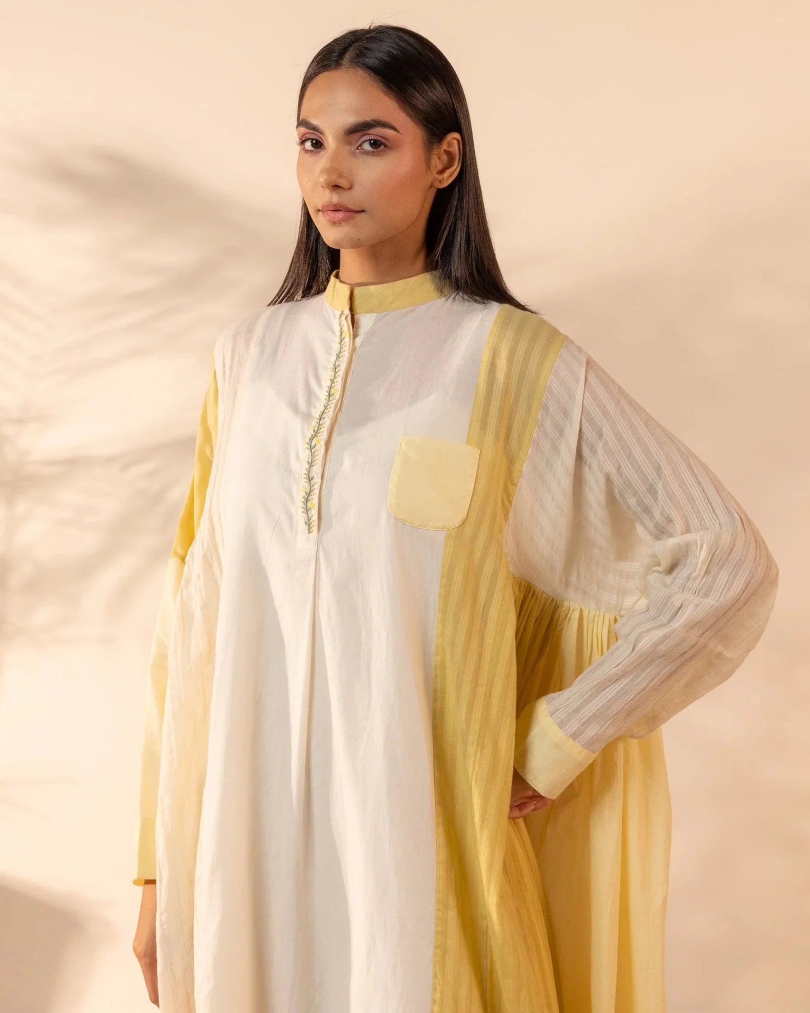 BLUSH WIND YELLOW DRESS - OUR DVE - MIRA Y MANO