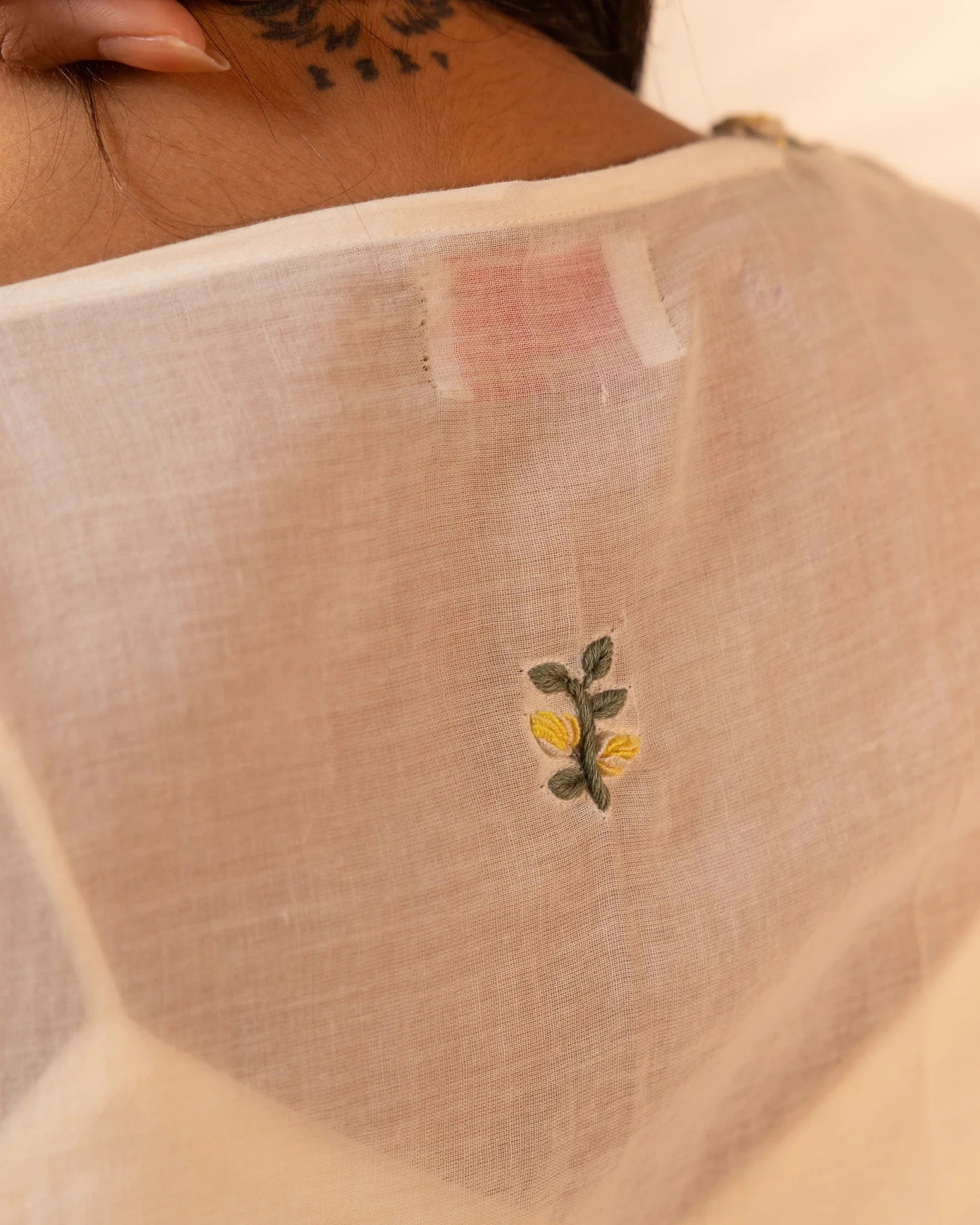 BLUSH WIND YELLOW DRESS - OUR DVE - MIRA Y MANO