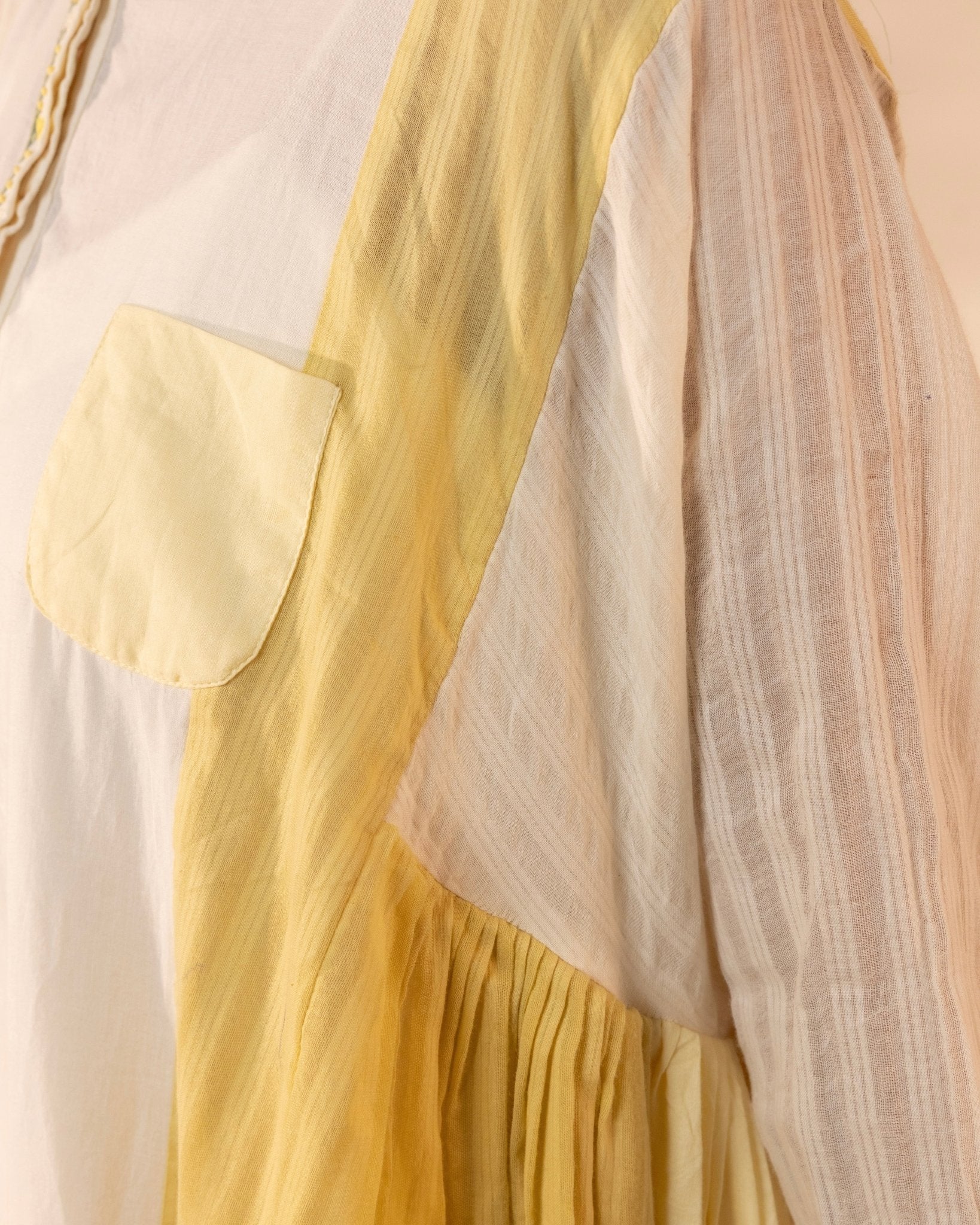 BLUSH WIND YELLOW DRESS - OUR DVE - MIRA Y MANO