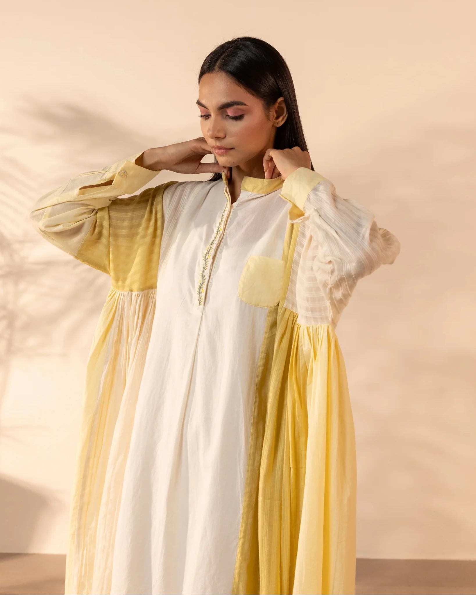 BLUSH WIND YELLOW DRESS - OUR DVE - MIRA Y MANO
