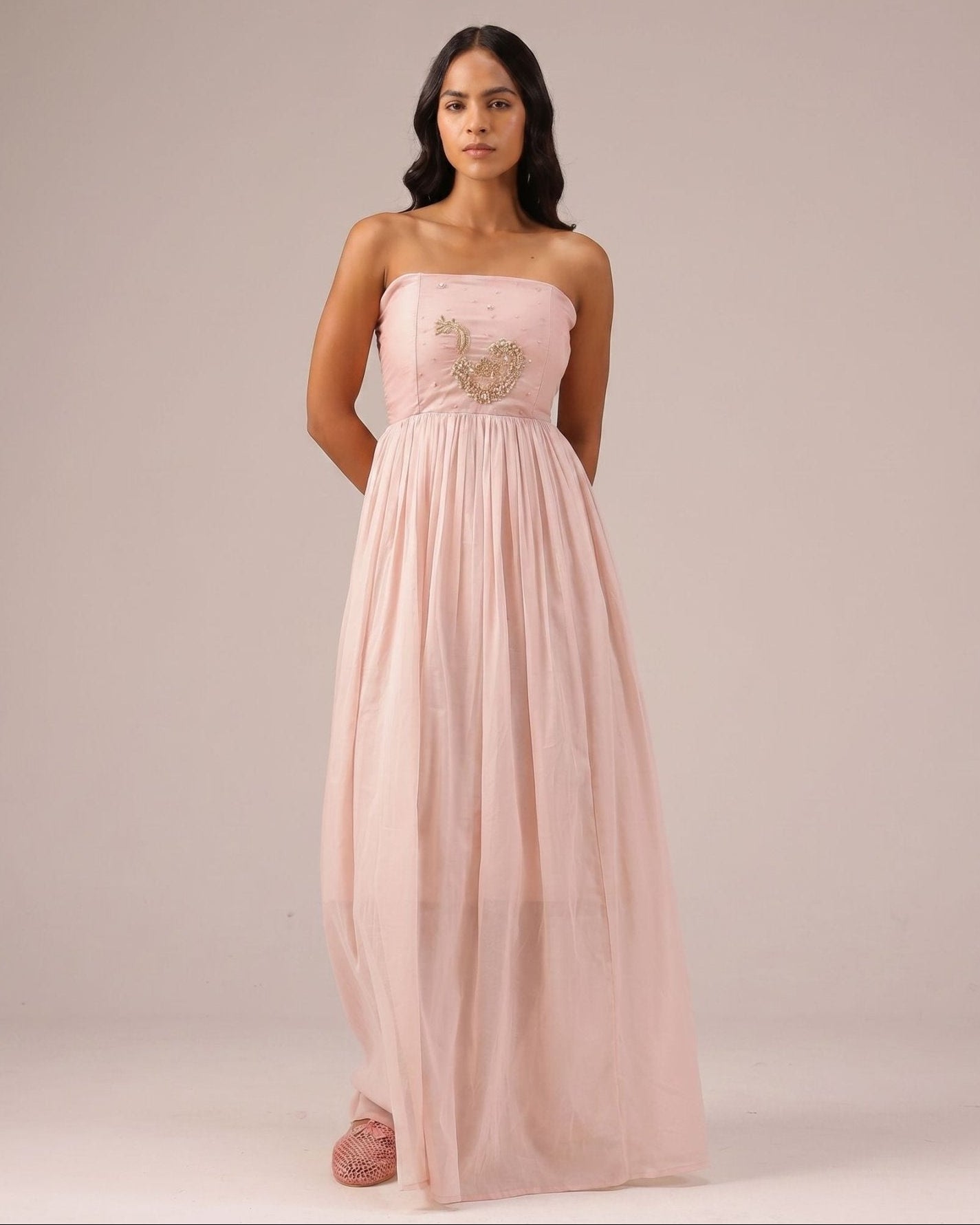 FLORA PINK DRESS - OUR DVE - MIRA Y MANO