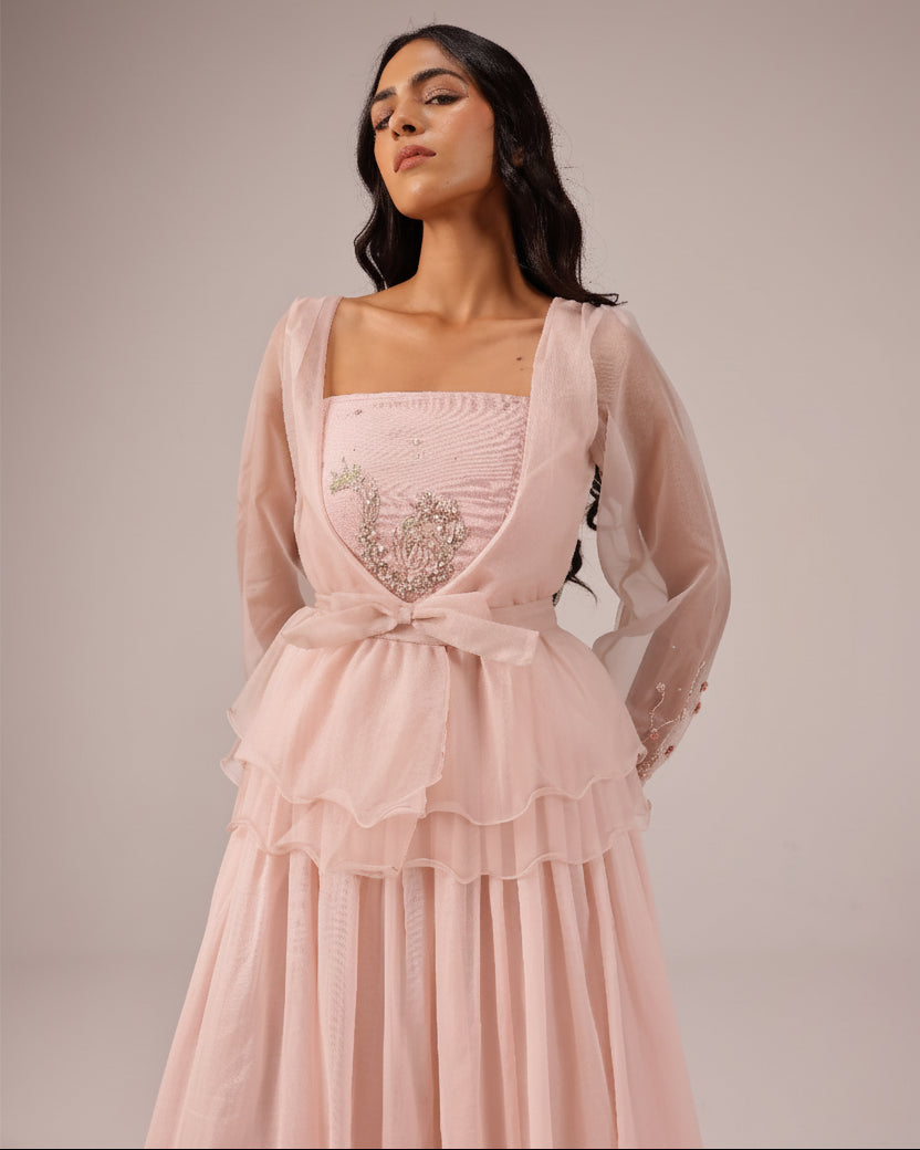 FLORA PINK JACKET - OUR DVE - MIRA Y MANO