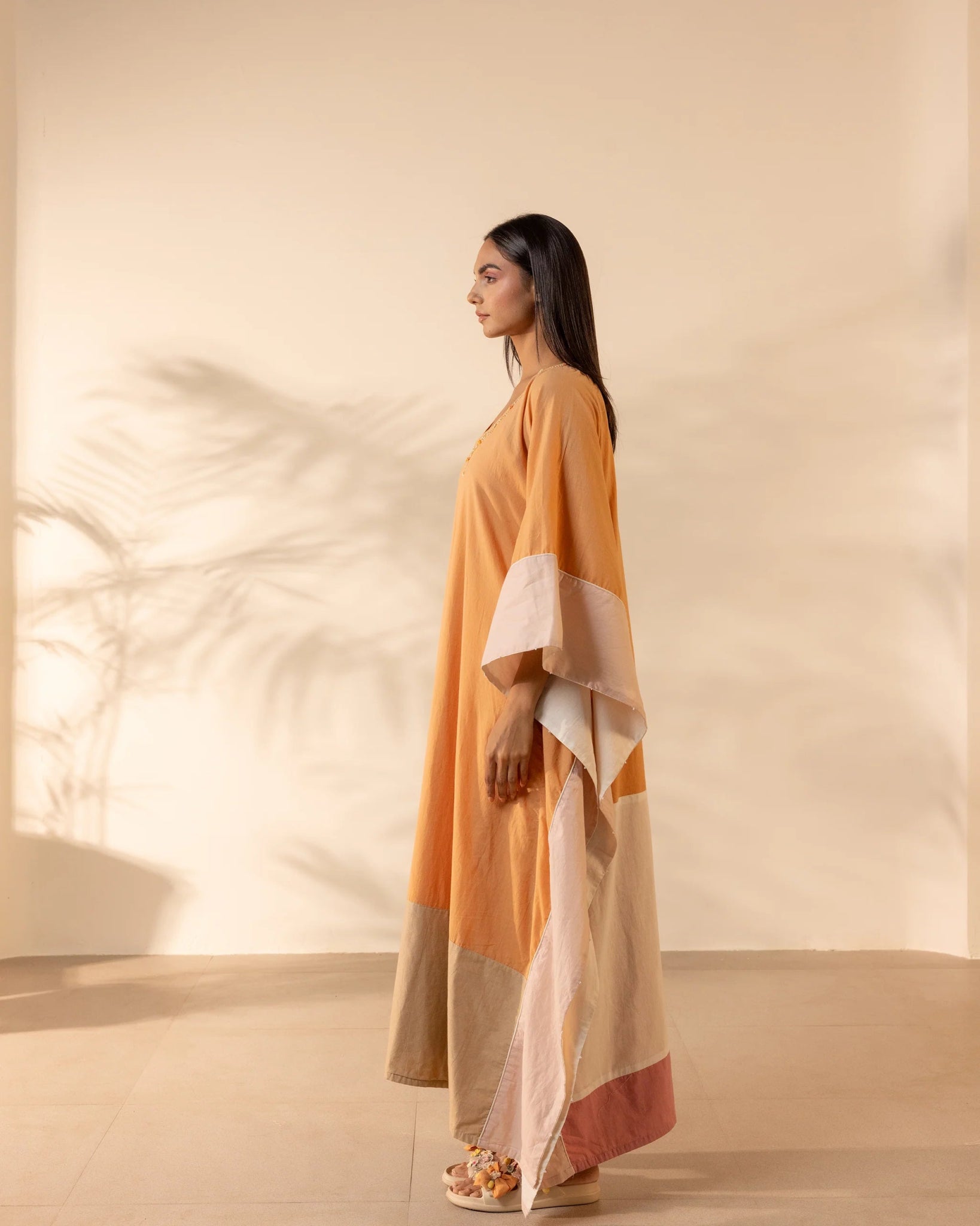 ORANGE PEEL KAFTAN - OUR DVE - MIRA Y MANO