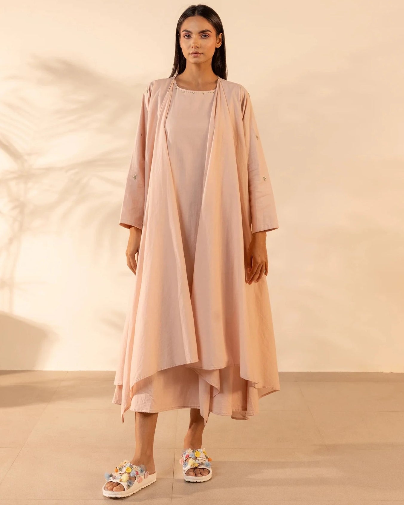 SAFFRON SKY PINK DRESS - OUR DVE - MIRA Y MANO