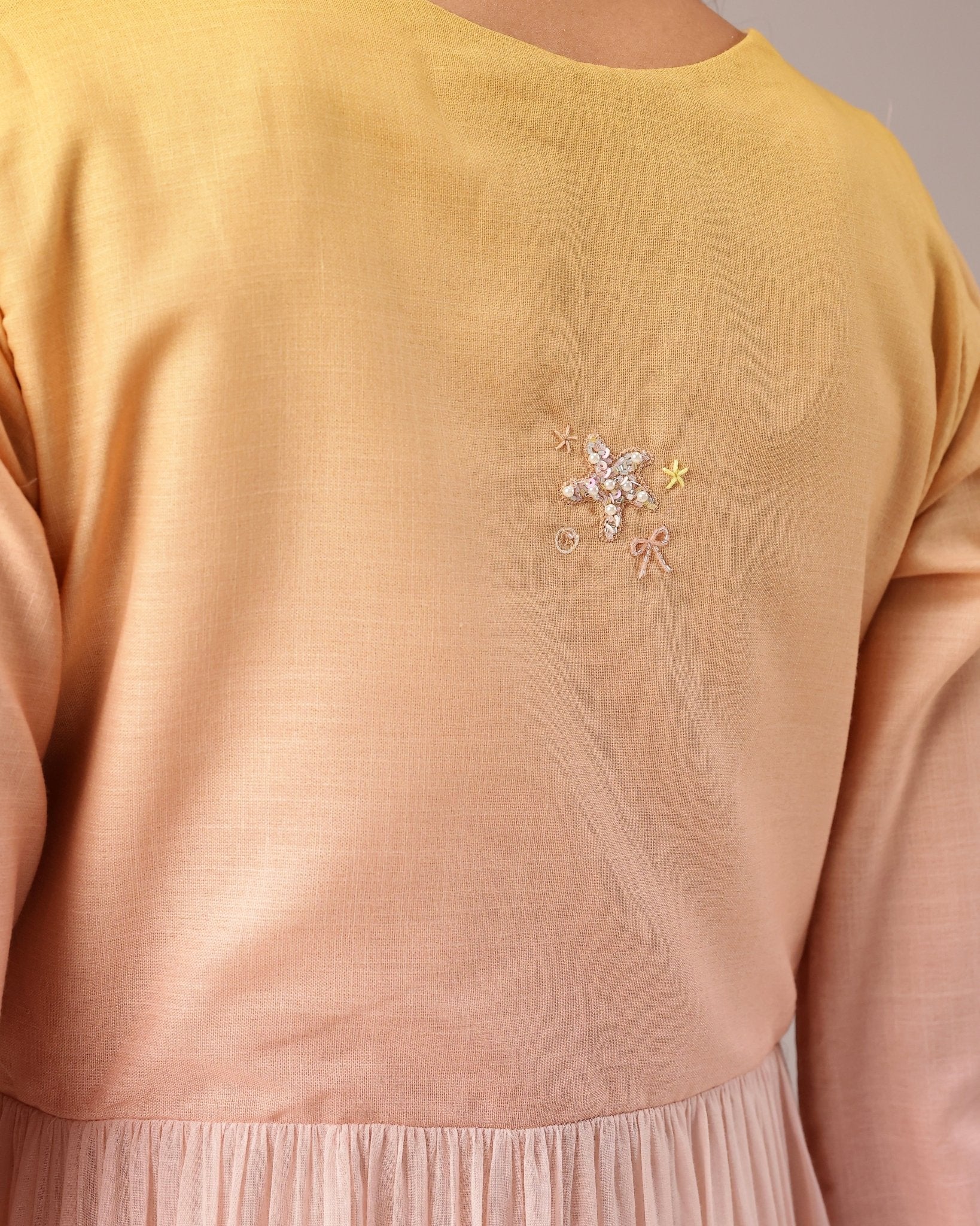 SEA SALT YELLOW DRESS - OUR DVE - MIRA Y MANO