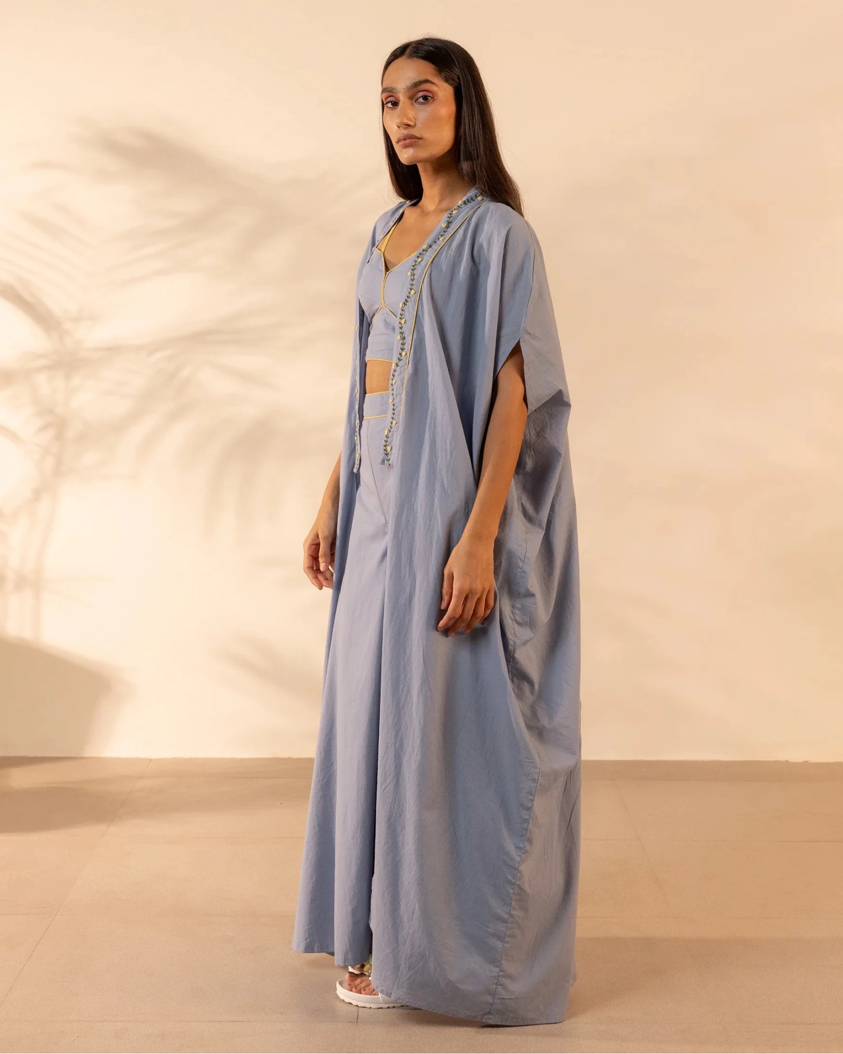 ZINNIA BLUE PANT - OUR DVE - MIRA Y MANO