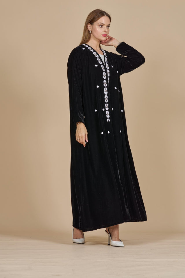 WW24PAL0071 - BLK ABAYA - PALMA - MIRA Y MANO