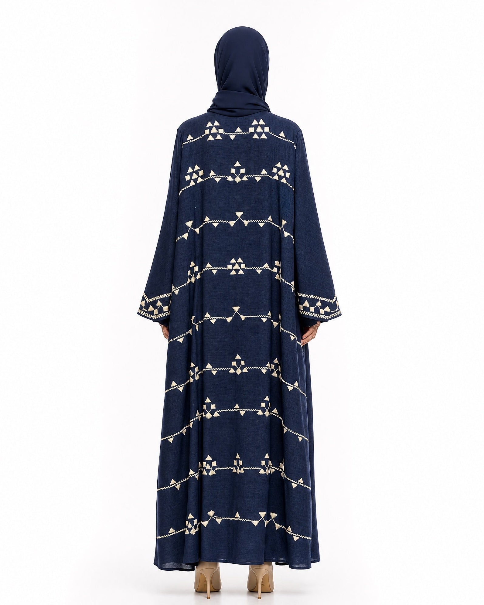 340041-NY ABAYA - PEARL COLLECTION - MIRA Y MANO