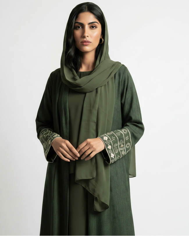 340100 ABAYA - PEARL COLLECTION - MIRA Y MANO