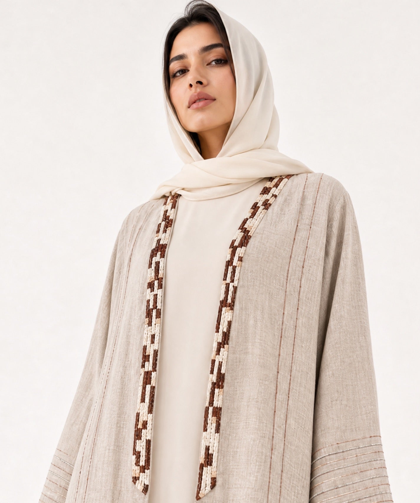 340103 ABAYA - PEARL COLLECTION - MIRA Y MANO