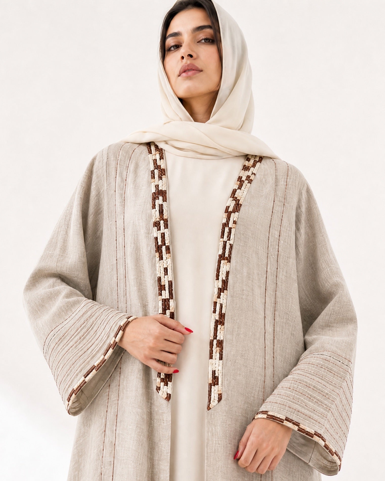 340103 ABAYA - PEARL COLLECTION - MIRA Y MANO