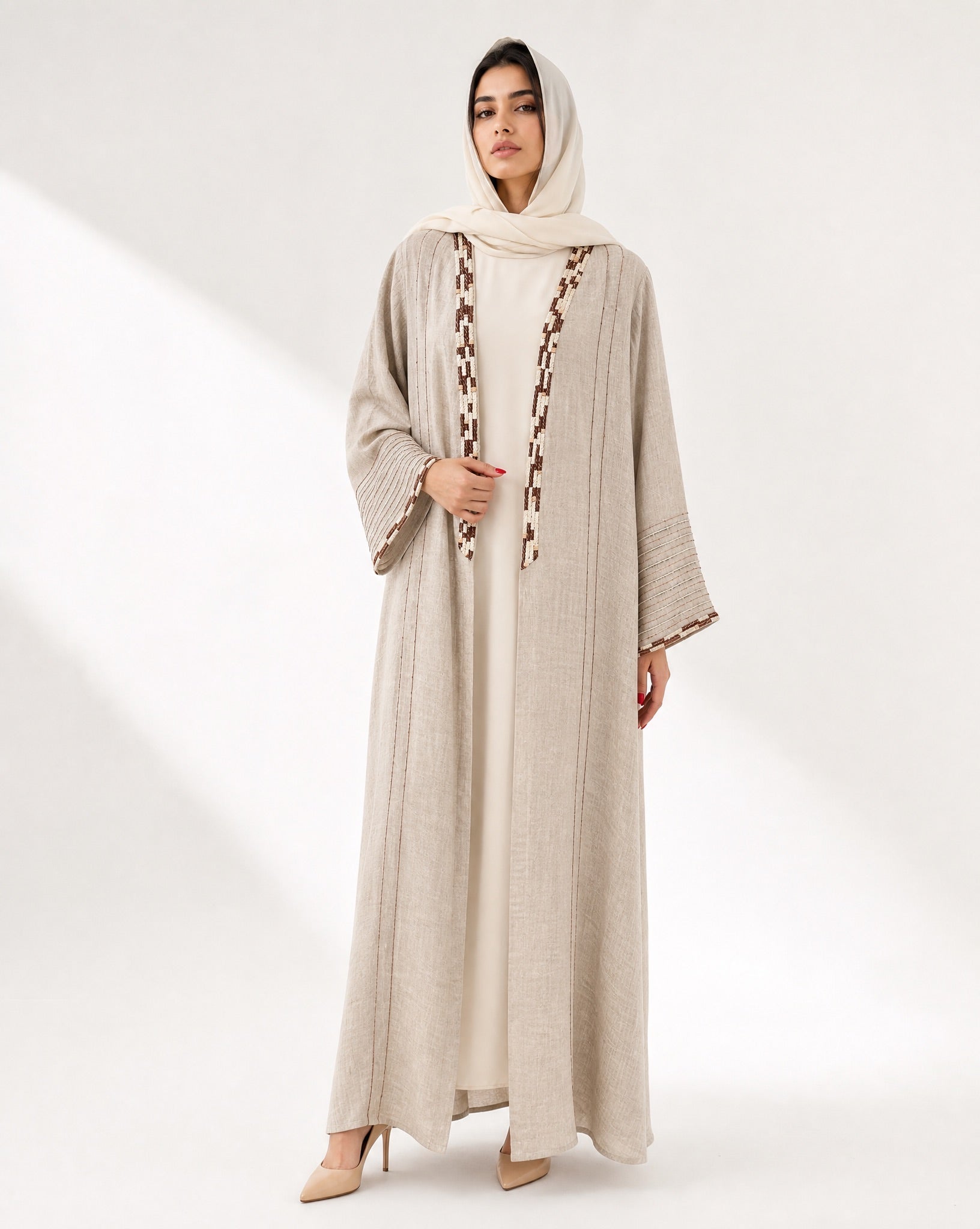 340103 ABAYA - PEARL COLLECTION - MIRA Y MANO