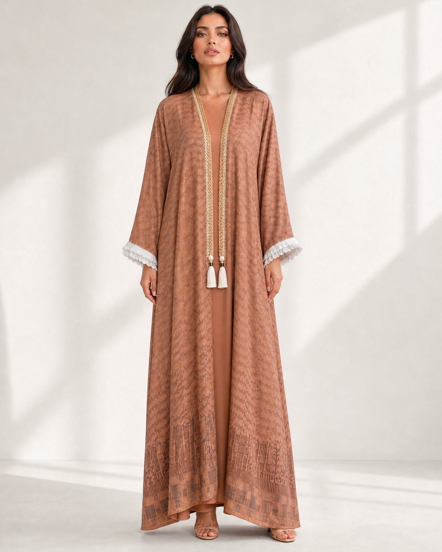 340136-CR ABAYA - PEARL COLLECTION - MIRA Y MANO