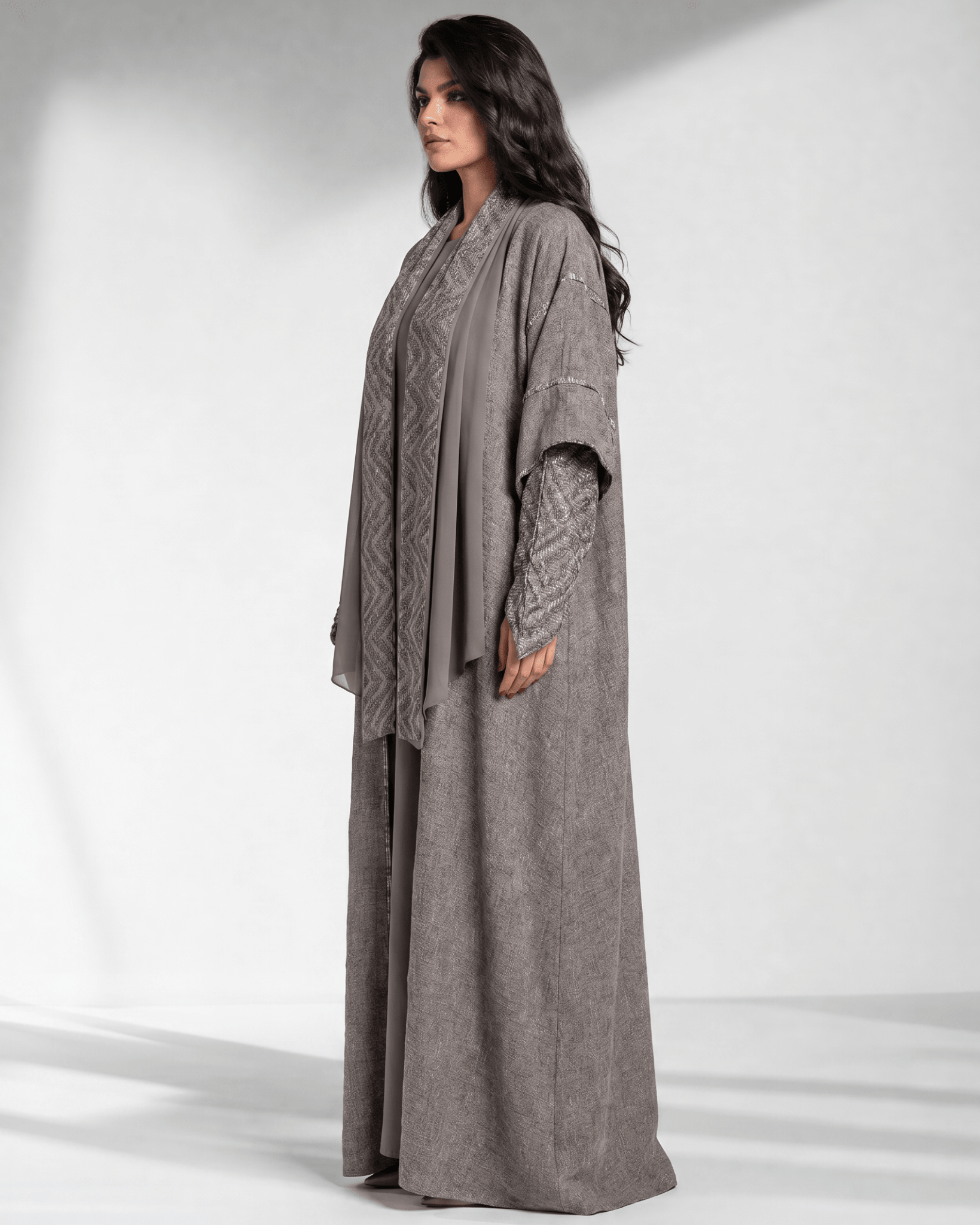 780032-GR ABAYA - PEARL COLLECTION - MIRA Y MANO