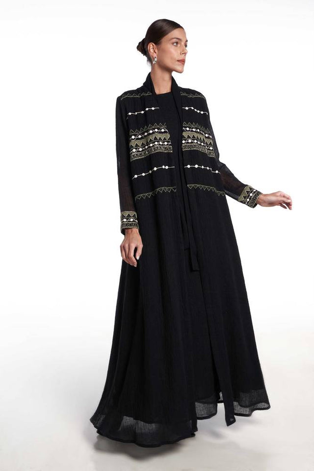 PEC 340017 ABAYA - PEARL COLLECTION - MIRA Y MANO