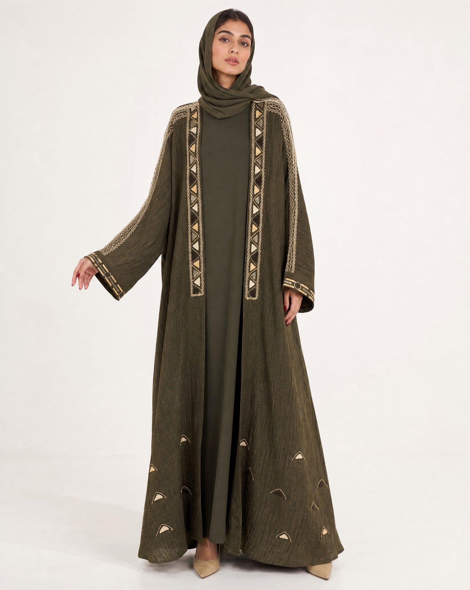 PEC 340097 ABAYA - PEARL COLLECTION - MIRA Y MANO