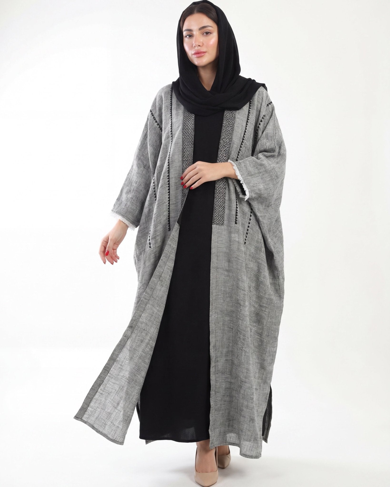 PEC 340116 ABAYA - PEARL COLLECTION - MIRA Y MANO