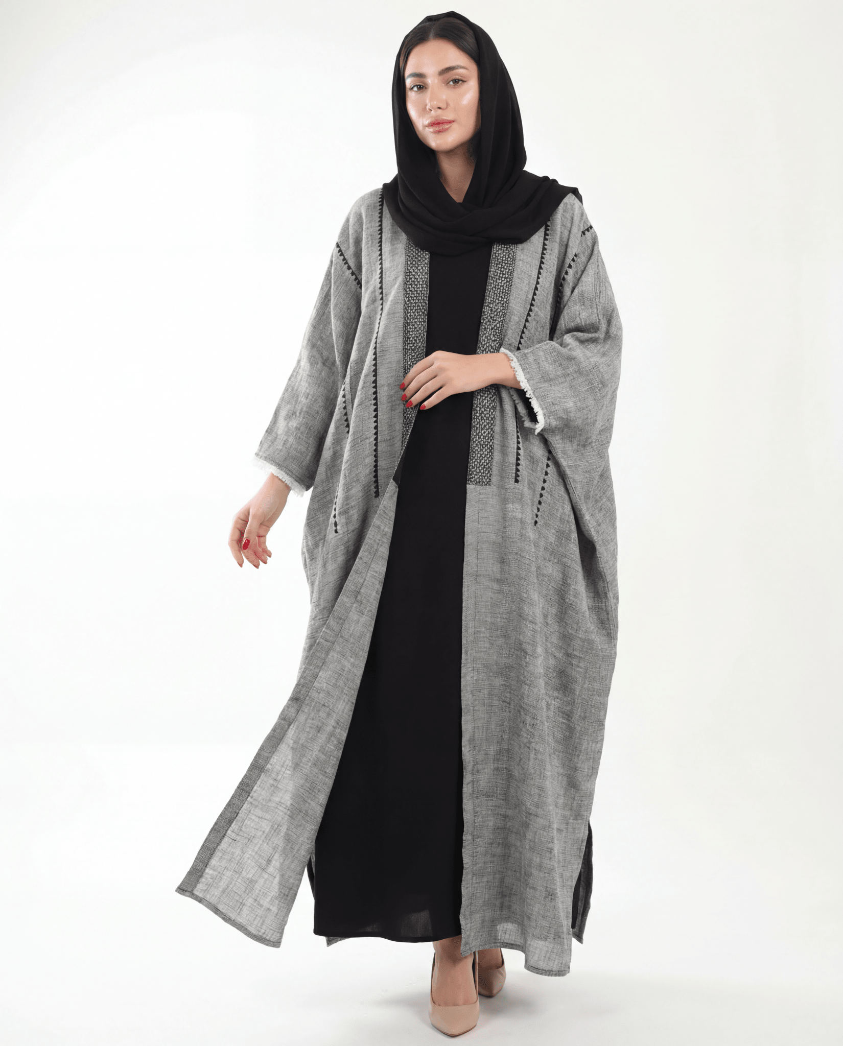 PEC 340116 ABAYA - PEARL COLLECTION - MIRA Y MANO