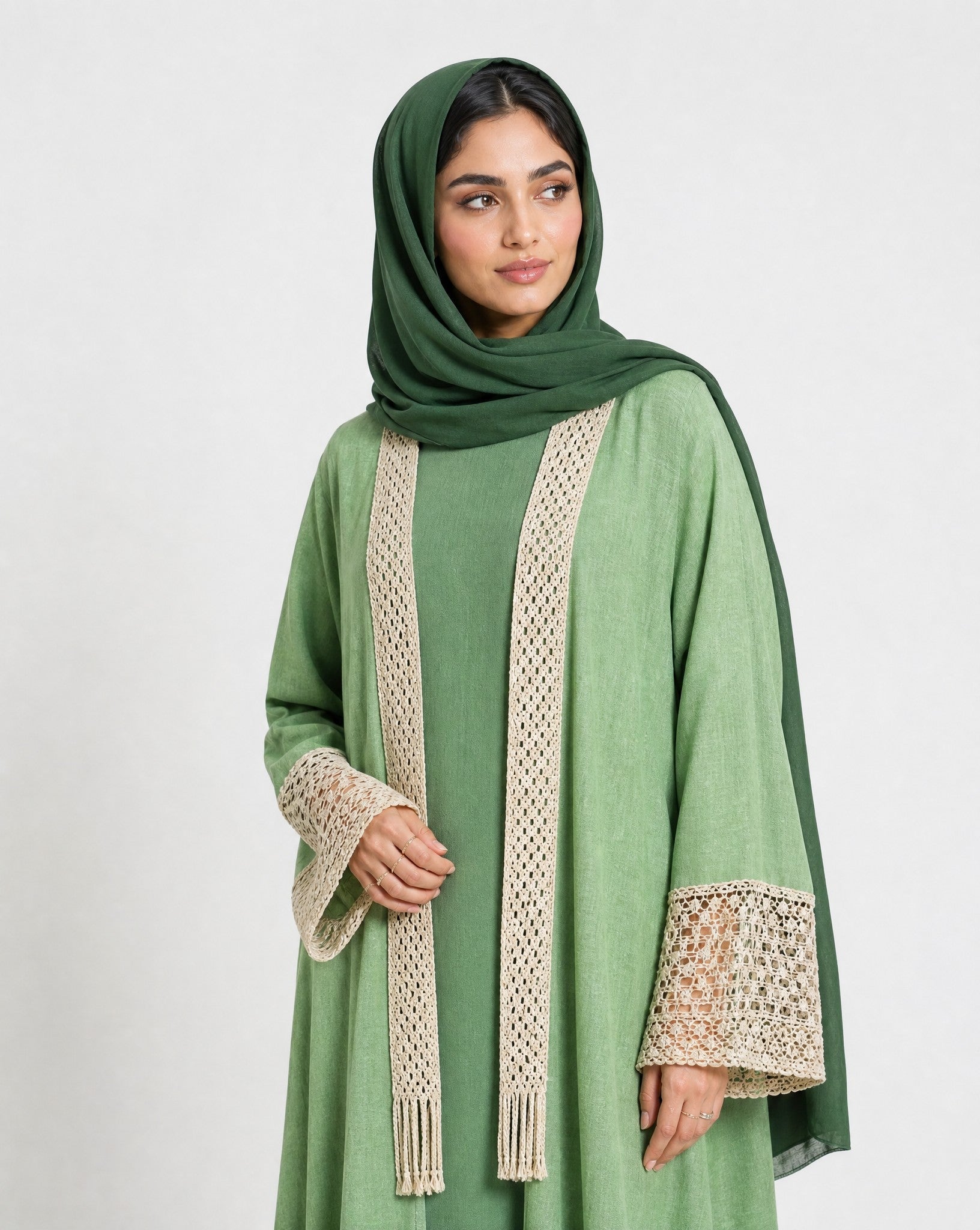 PEC 340143 ABAYA - PEARL COLLECTION - MIRA Y MANO
