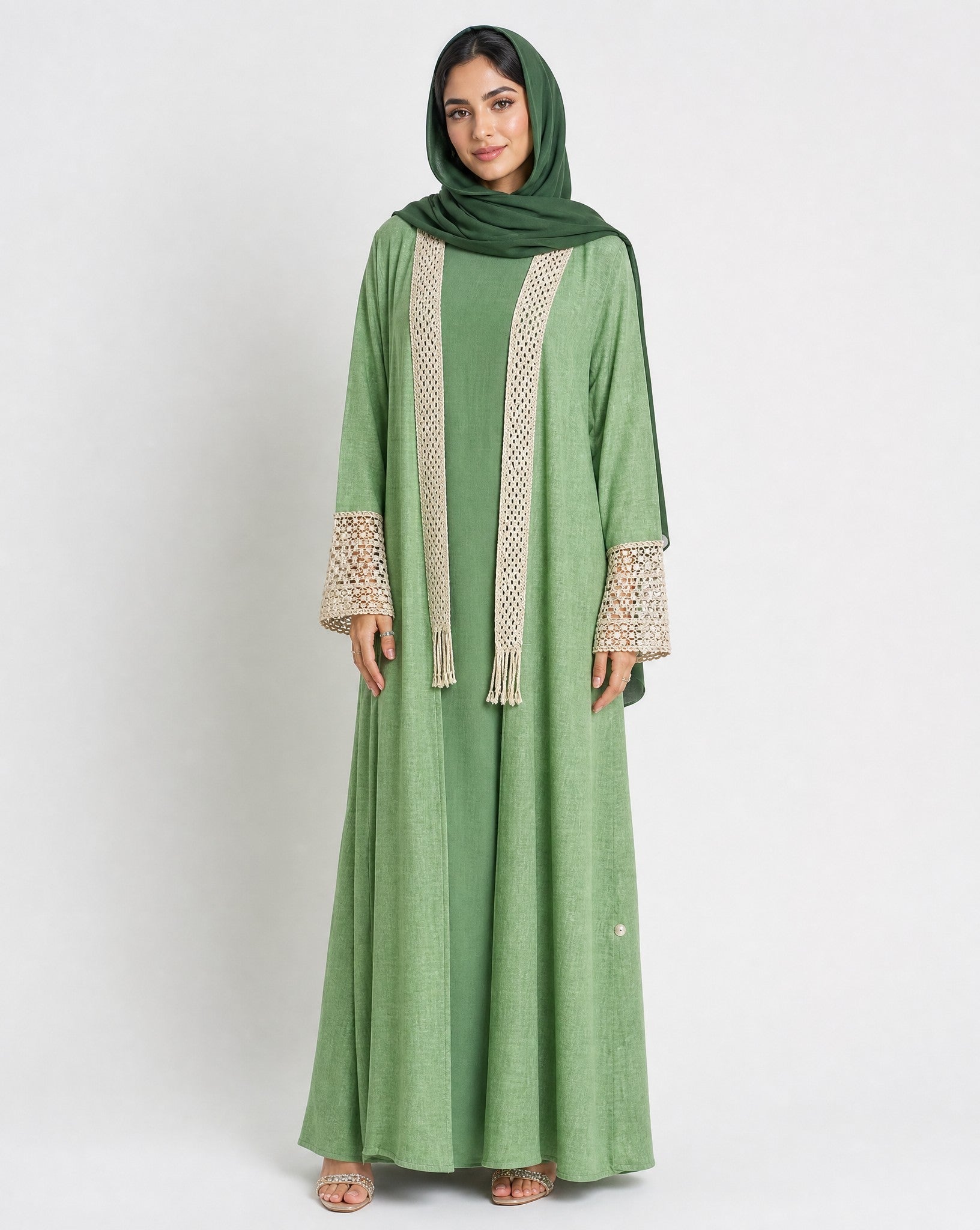 PEC 340143 ABAYA - PEARL COLLECTION - MIRA Y MANO