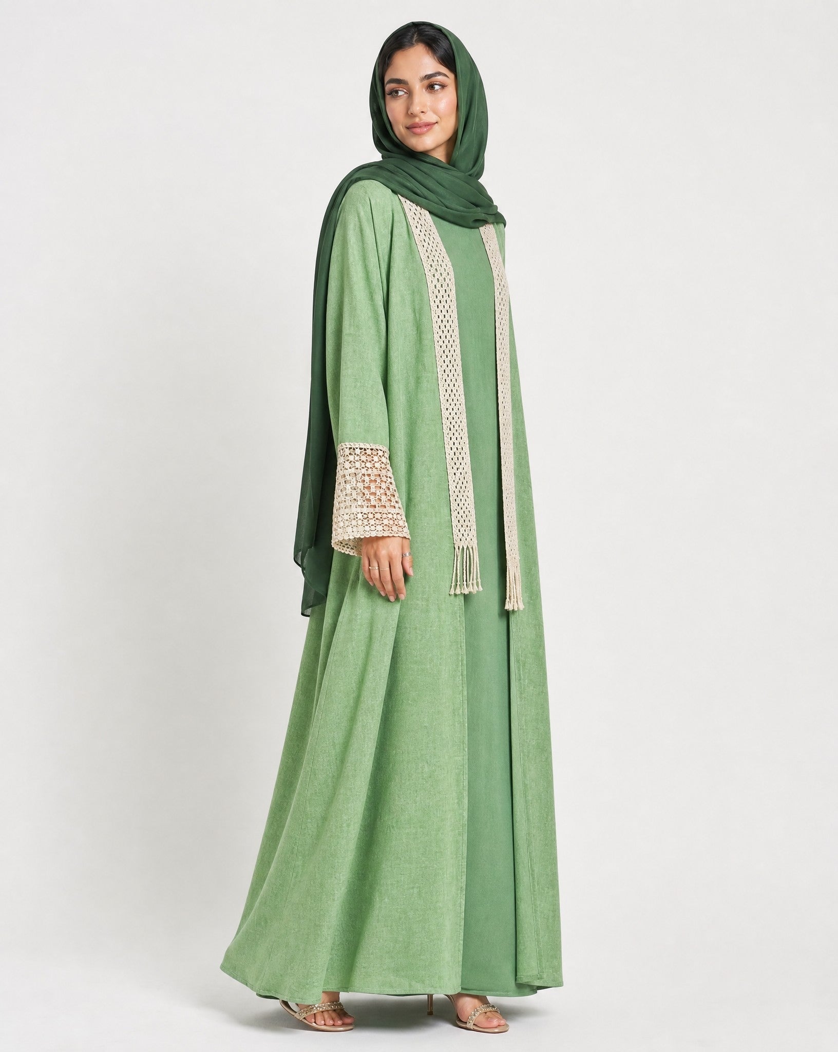 PEC 340143 ABAYA - PEARL COLLECTION - MIRA Y MANO