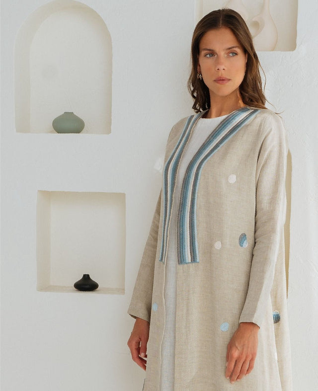 PEC 562 - A ABAYA - PEARL COLLECTION - MIRA Y MANO