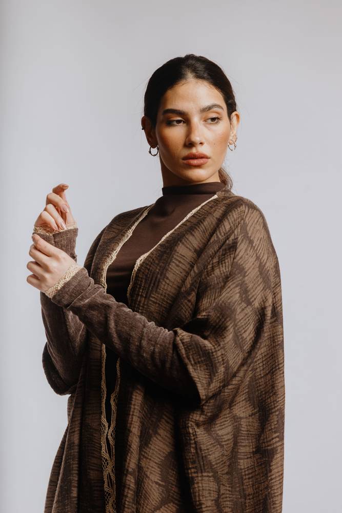 PEC 780027 - BR ABAYA - PEARL COLLECTION - MIRA Y MANO