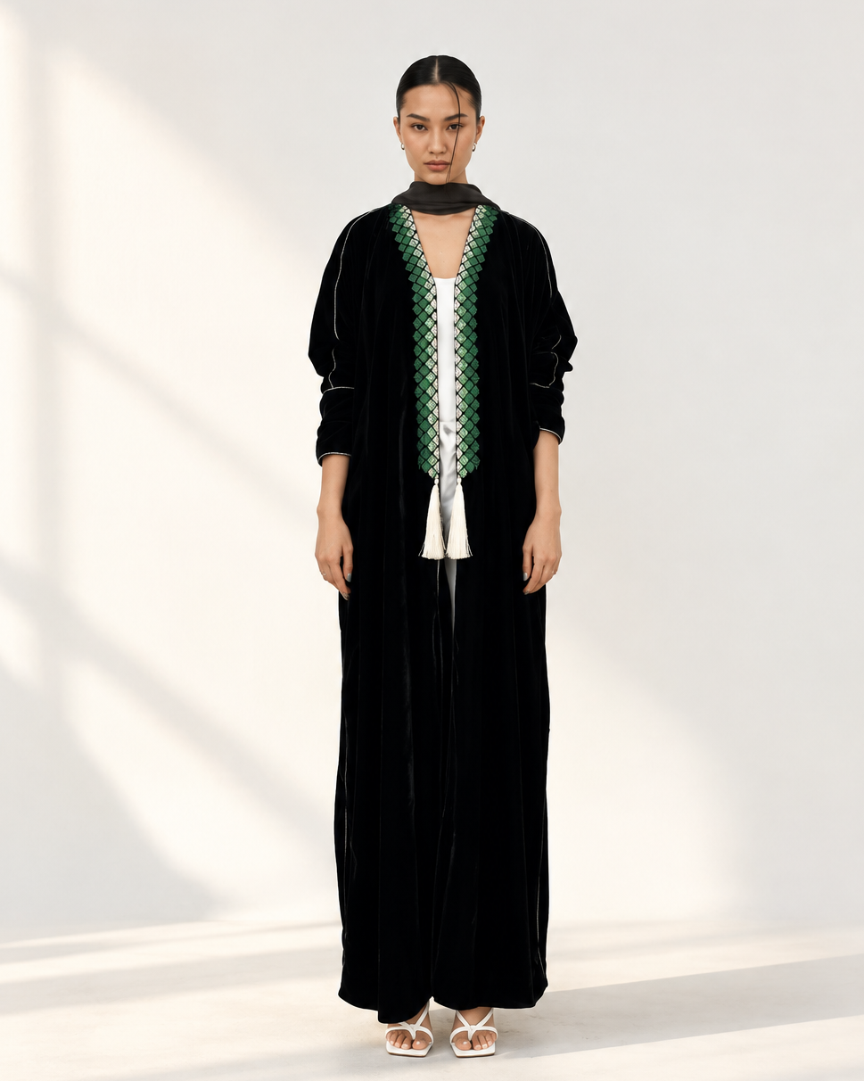 عباية FRIDA IN GREEN – صورة المنتج 1