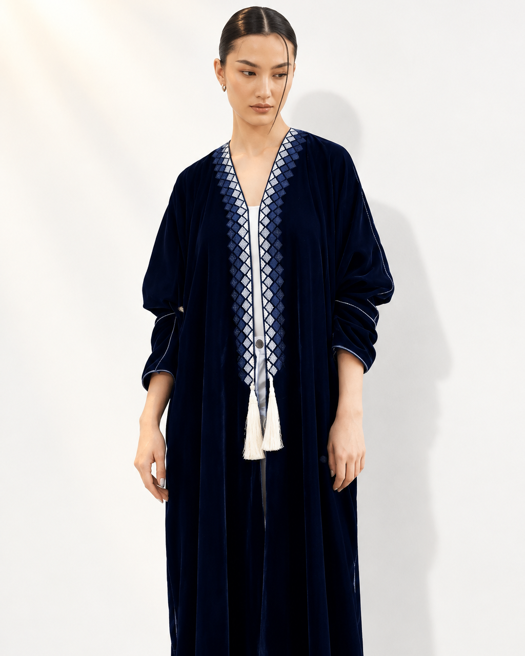 FRIDA IN NAVY ABAYA - MIRA Y MANO