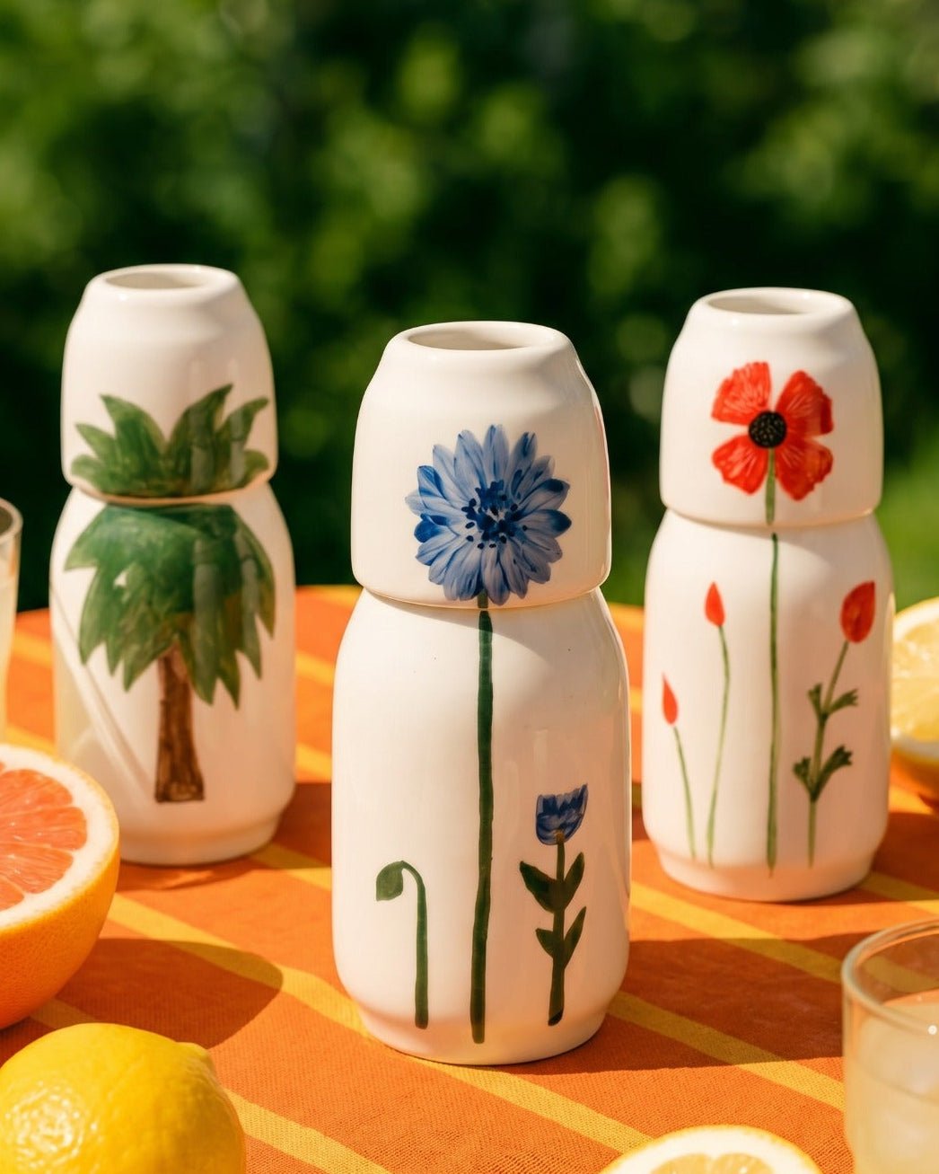 ANEMONE JUG & CUP SET - PTI - MIRA Y MANO