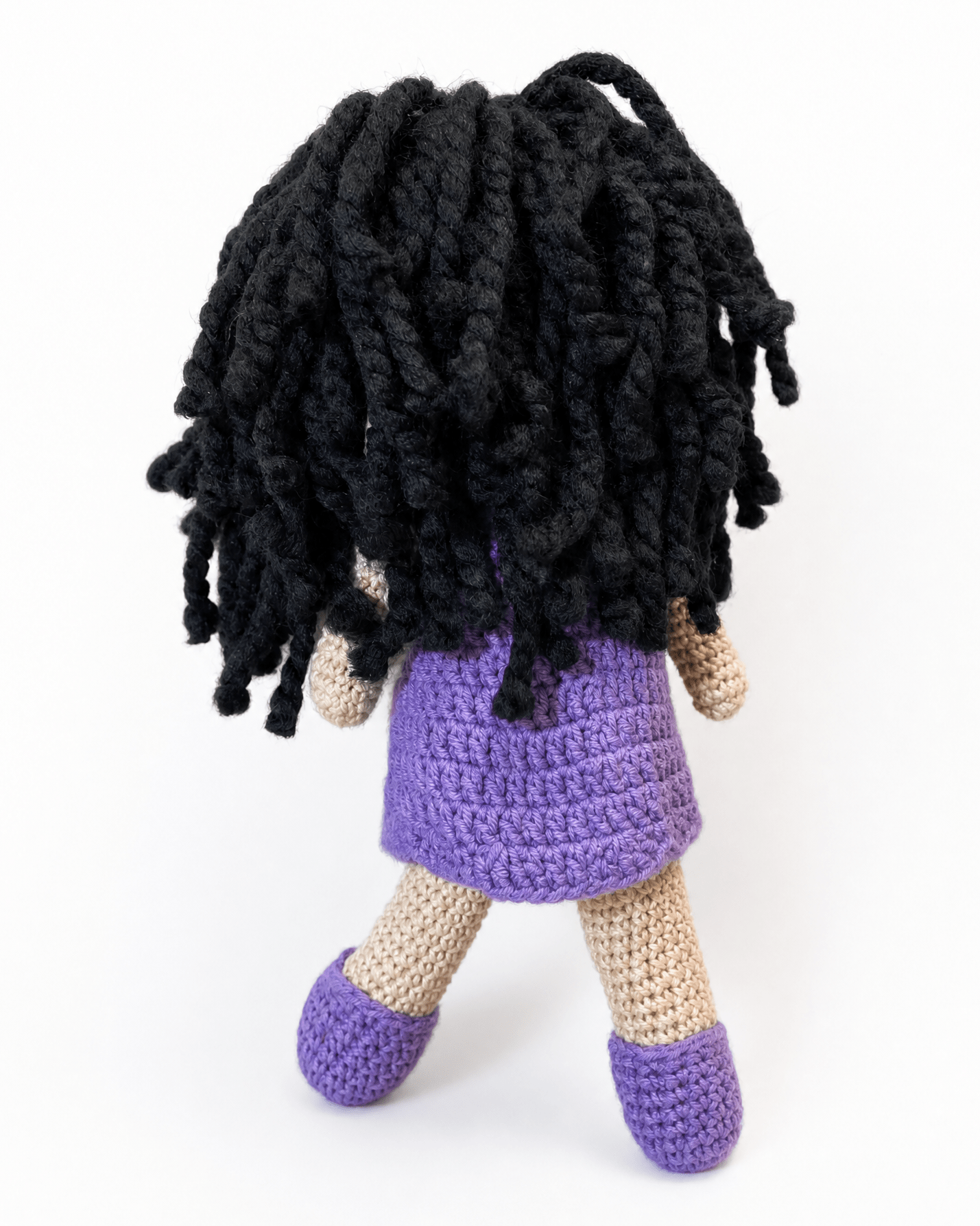 GIRL DOLL PURPLE - PTI - MIRA Y MANO
