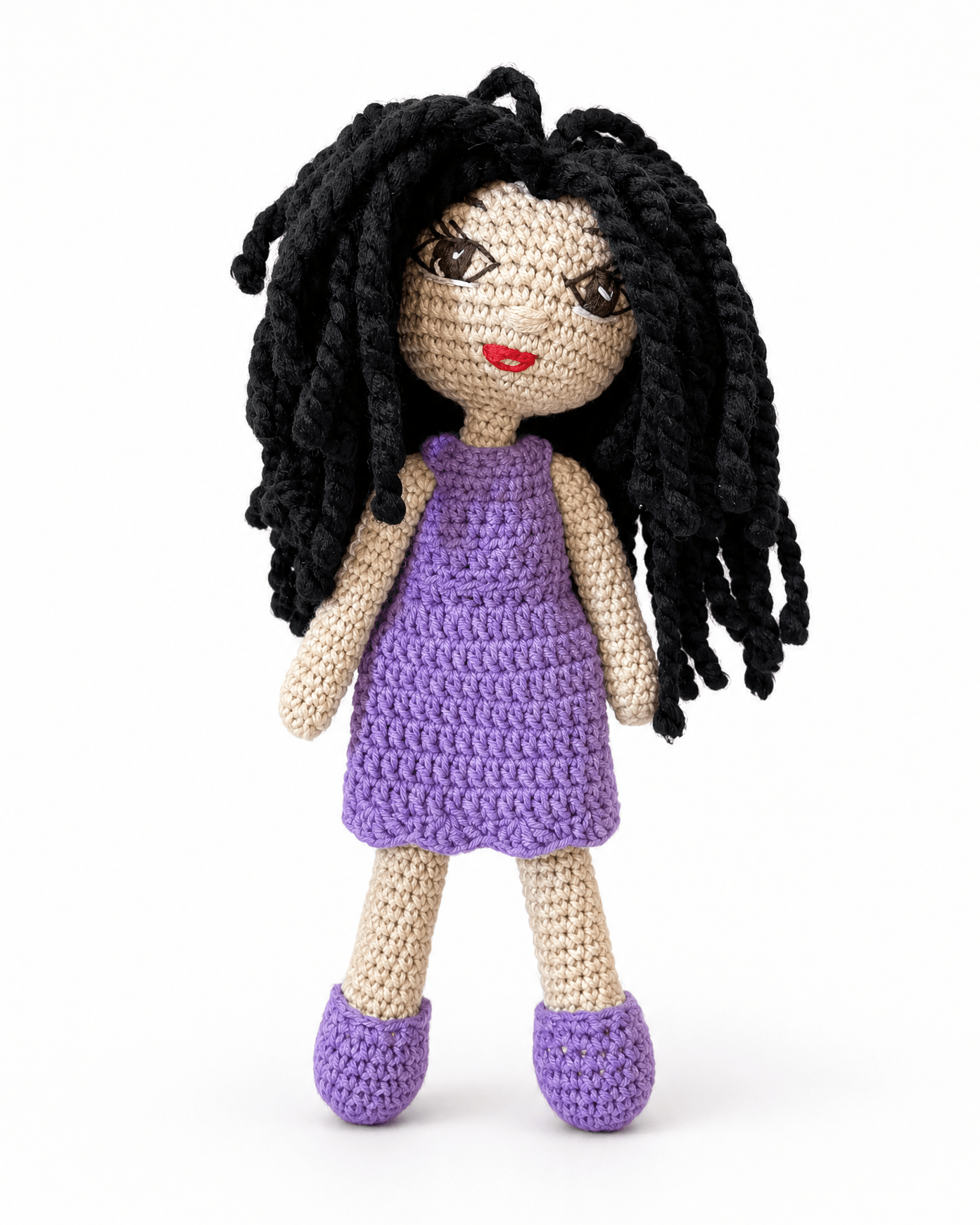 GIRL DOLL PURPLE - PTI - MIRA Y MANO