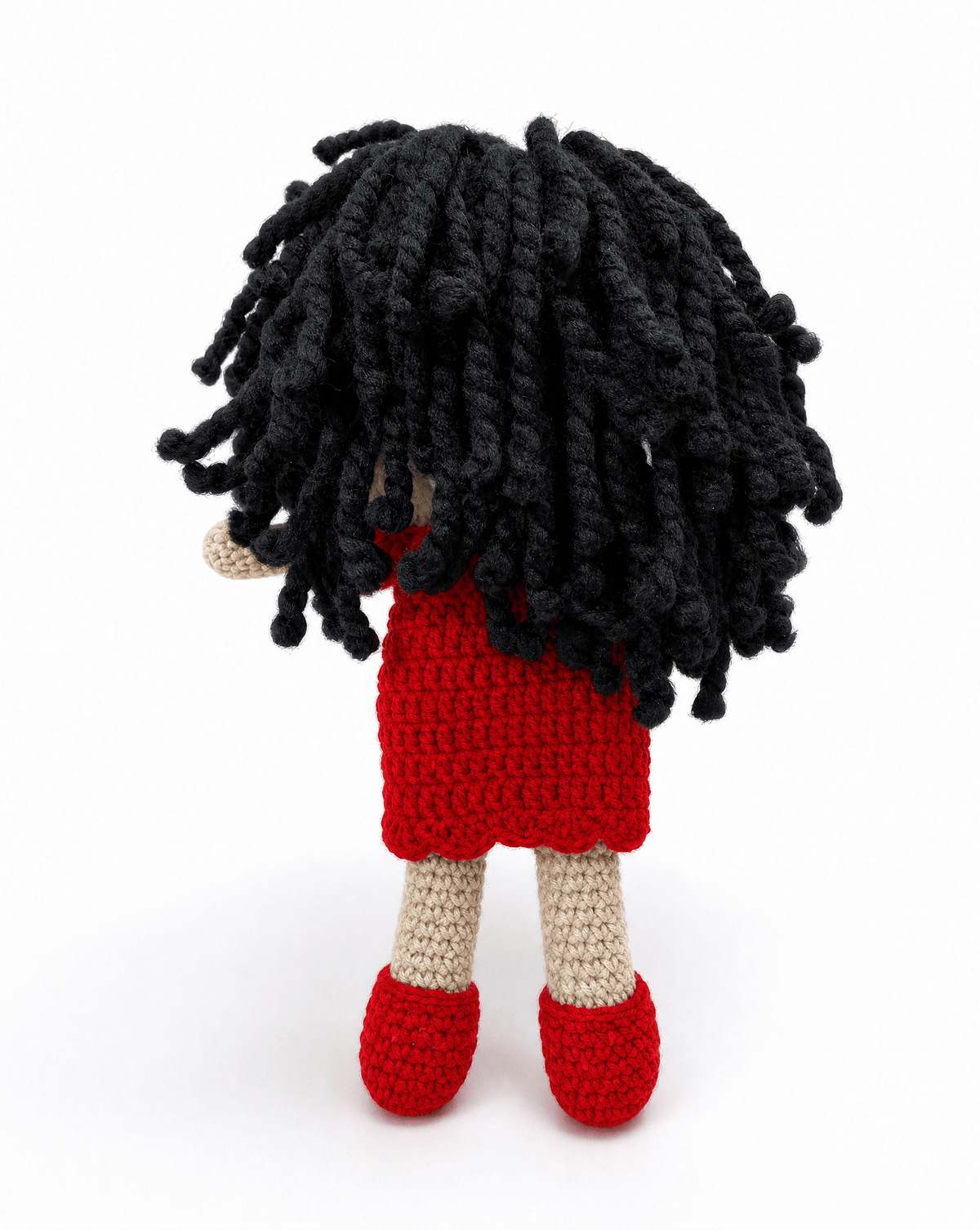 GIRL DOLL RED - PTI - MIRA Y MANO