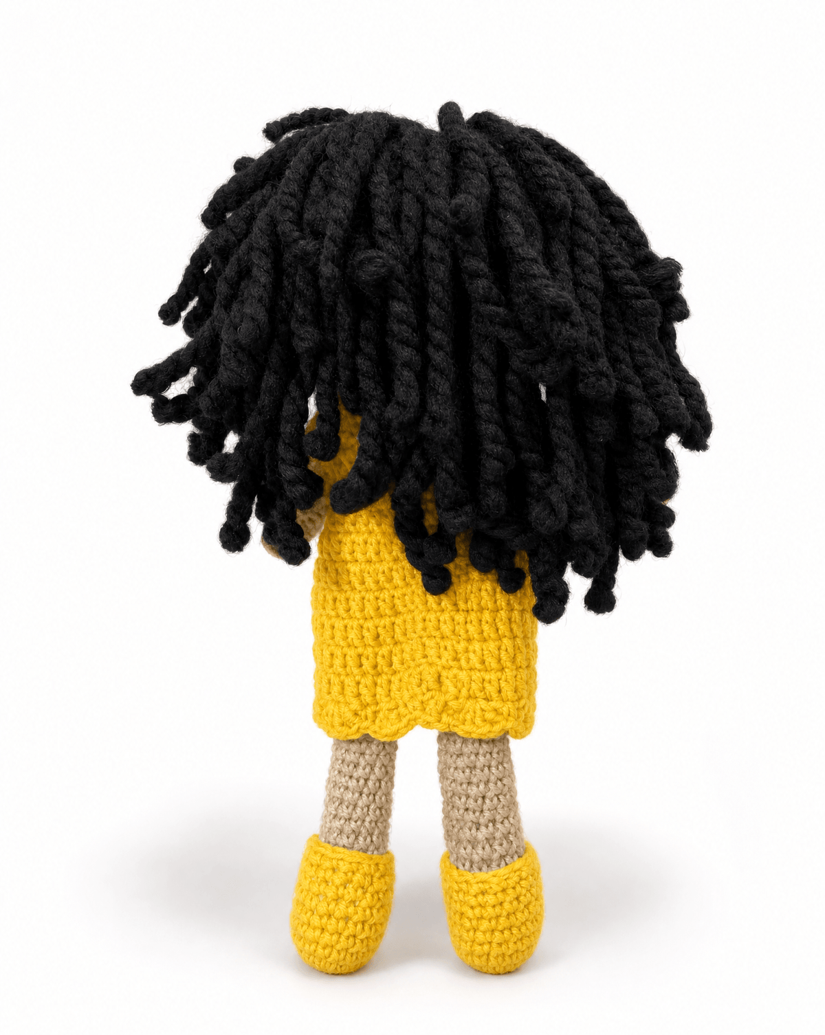 GIRL DOLL YELLOW - PTI - MIRA Y MANO