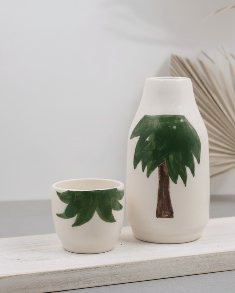 PALM JUG & CUP SET - PTI - MIRA Y MANO
