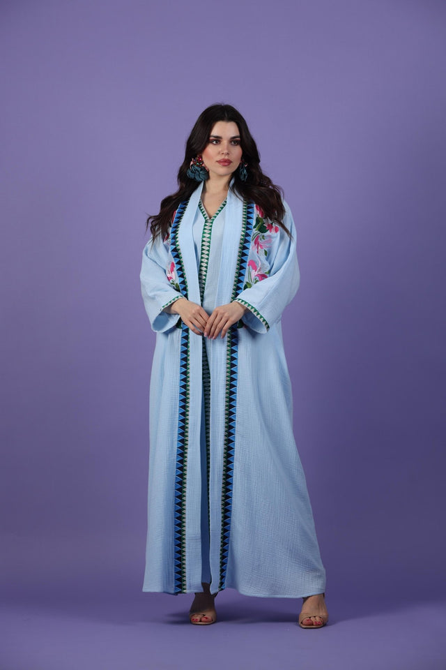 K1 ABAYA SET - QUARTIZ - MIRA Y MANO