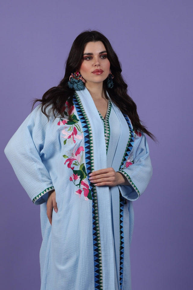 K1 ABAYA SET - QUARTIZ - MIRA Y MANO