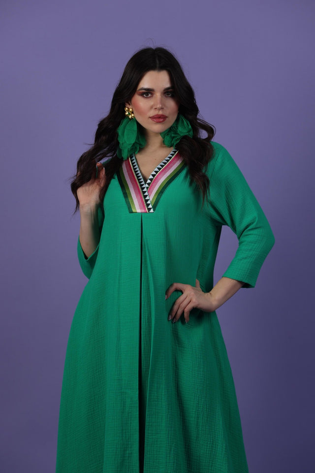 K402 KAFTAN - QUARTIZ - MIRA Y MANO