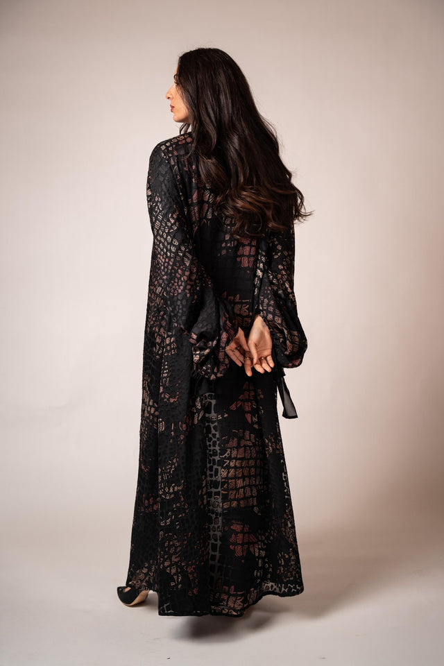 FW24R011 - BB ABAYA - RIBBON - MIRA Y MANO