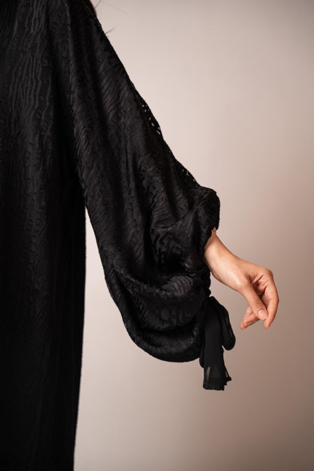 FW24R011 - BK ABAYA - RIBBON - MIRA Y MANO